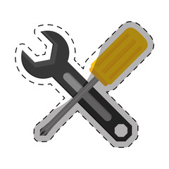 technical workshop stock icon, vector illustration image