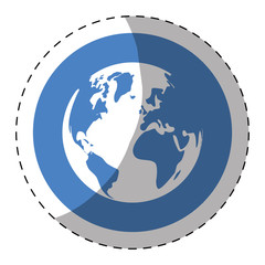 world web technical service icon image, vector illustration