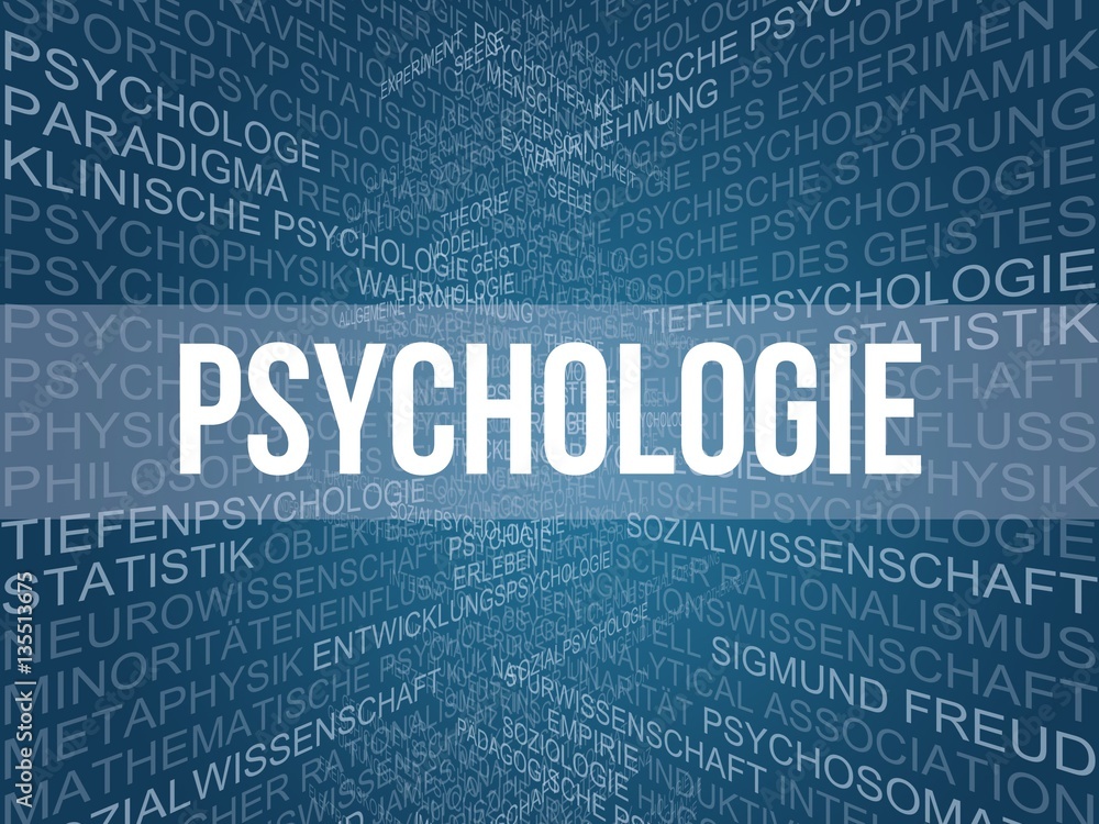 Canvas Prints Psychologie