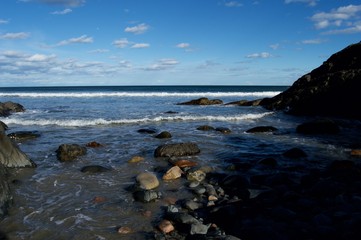 Obraz premium Rocky Coast of Ogunquit, Maine