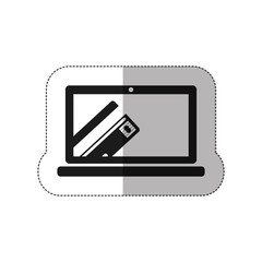 Fototapeta premium Marketing and shopping online icon vector illustration graphic design