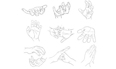 hand action, hand signal