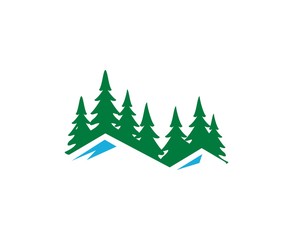 Obraz premium Mountain logo