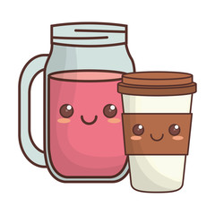 smoothie kawaii icon image vector illustration design 