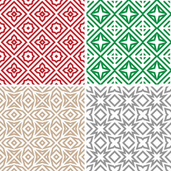 Geometric Seamless Pattern