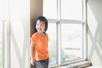 Portrait of Cute Asian child