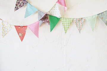 flag white wall © rrice