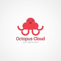 Octopus Logo Design Vector.