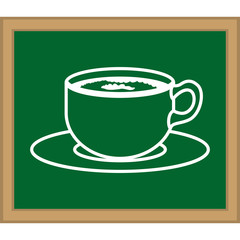 Delicious tea cup icon vector illustration graphic design