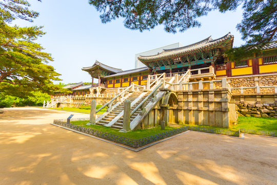 Gyeongju Bulguksa Temple Stair Bridges