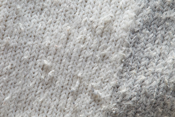 Close up of white cloth as a background