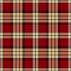 Tartan Seamless Pattern Background