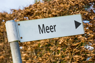 Schild 92 - Meer