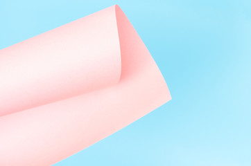 Pink and blue abstract background. Paper texture.