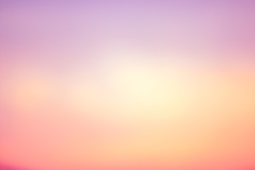 A soft cloud background with a pastel colored