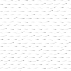 Seamless vector pattern. Abstract white shapes with shadow for design backgrounds and other decor.