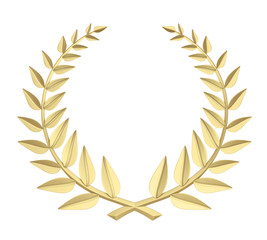 Laurel Wreath Isolated