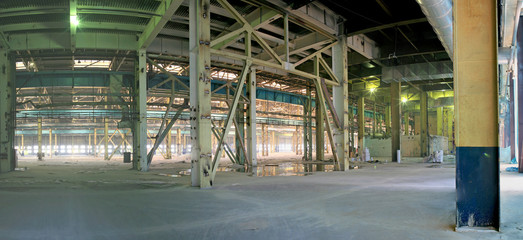 Yelabuga, Russia: Repair shops abandoned fac