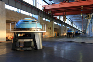 Naberezhnye Chelny, Russia - January 20, 2015: Interior of the m