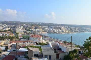 Rethymno city panorama