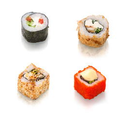 Set of four rolls