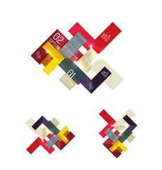 Paper infographic elements