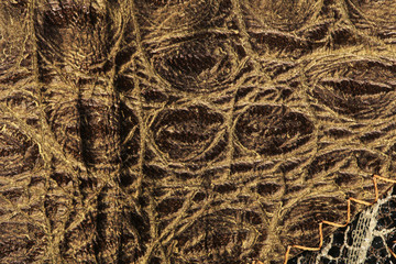 crocodile leather texture