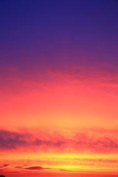 Fototapeta flame of sunset