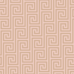 Classic meander seamless pattern.