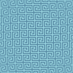 Classic meander seamless pattern.