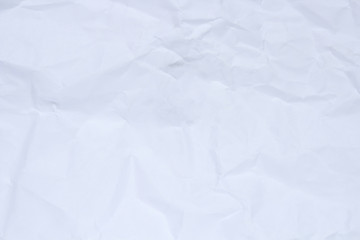 Crumpled paper.