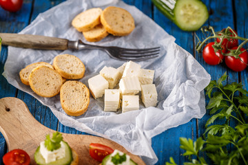 Party finger snacks