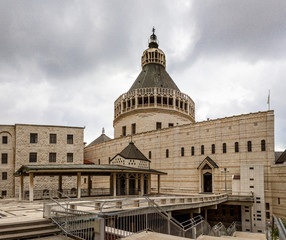 Basilica of the Annunciation in Nazareth, Israel