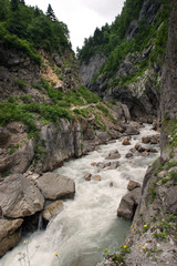 Obraz premium The mountain river