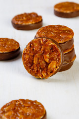 variety chocolate pralines