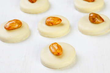 variety chocolate pralines