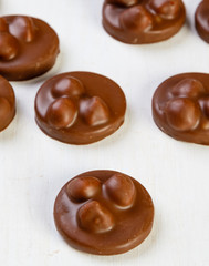variety chocolate pralines