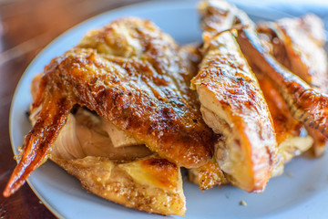 Crispy Skin Grilled Chicken