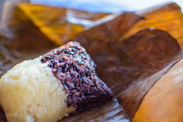 Black and White Sticky Rice