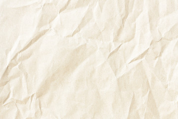 Crumpled brown paper texture