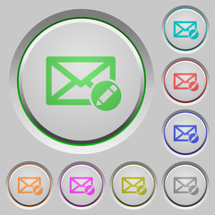 Write mail push buttons