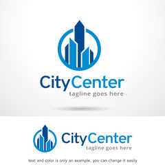 City Center Logo Template Design Vector