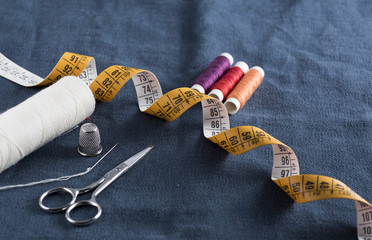 view of a tailored suit from a tailor in his studio