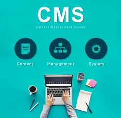 Content Management System Strategy CMS Concept