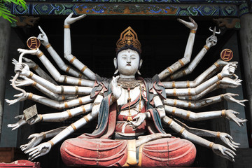 Shuanglin Temple, Pingyao China