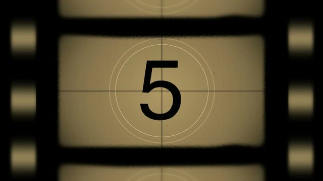 film strip countdown