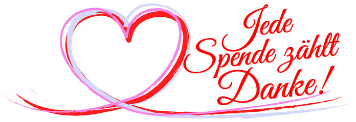 Jede Spende zählt - Danke