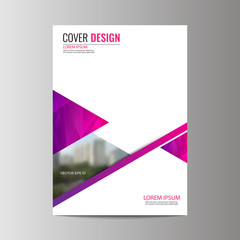 Fototapeta premium Abstract flyer design background. Brochure template.