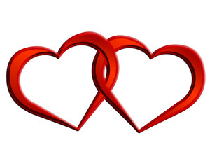 Two hearts together