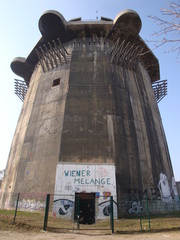 Fototapeta premium Flakturm G-tower, Augarten, Vienna